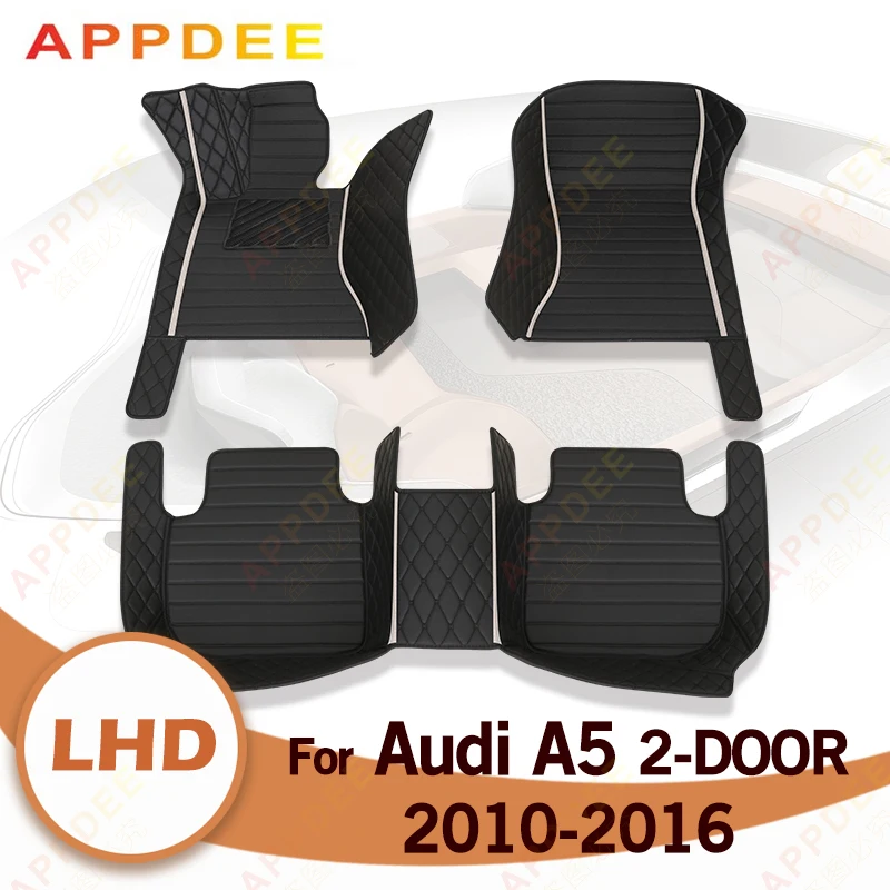 Car floor mats for Audi A5 Coupe 2010 2011 2012 2013 2014 2015 2016