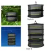 Herb Drying Rack Drying Cage Folding Lightweight Hanging Mesh Net for Vegetables Flowers Garden Outdoor Harvest Buds Hydroponics 3