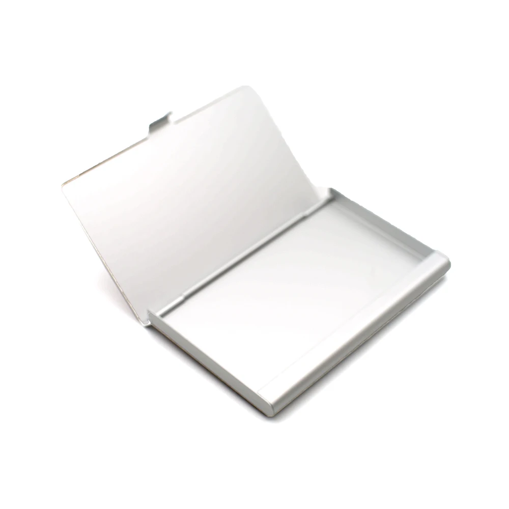 Business Card Holder Wooden Business Card Holder Personalized Wood & Metal Case for Professionals