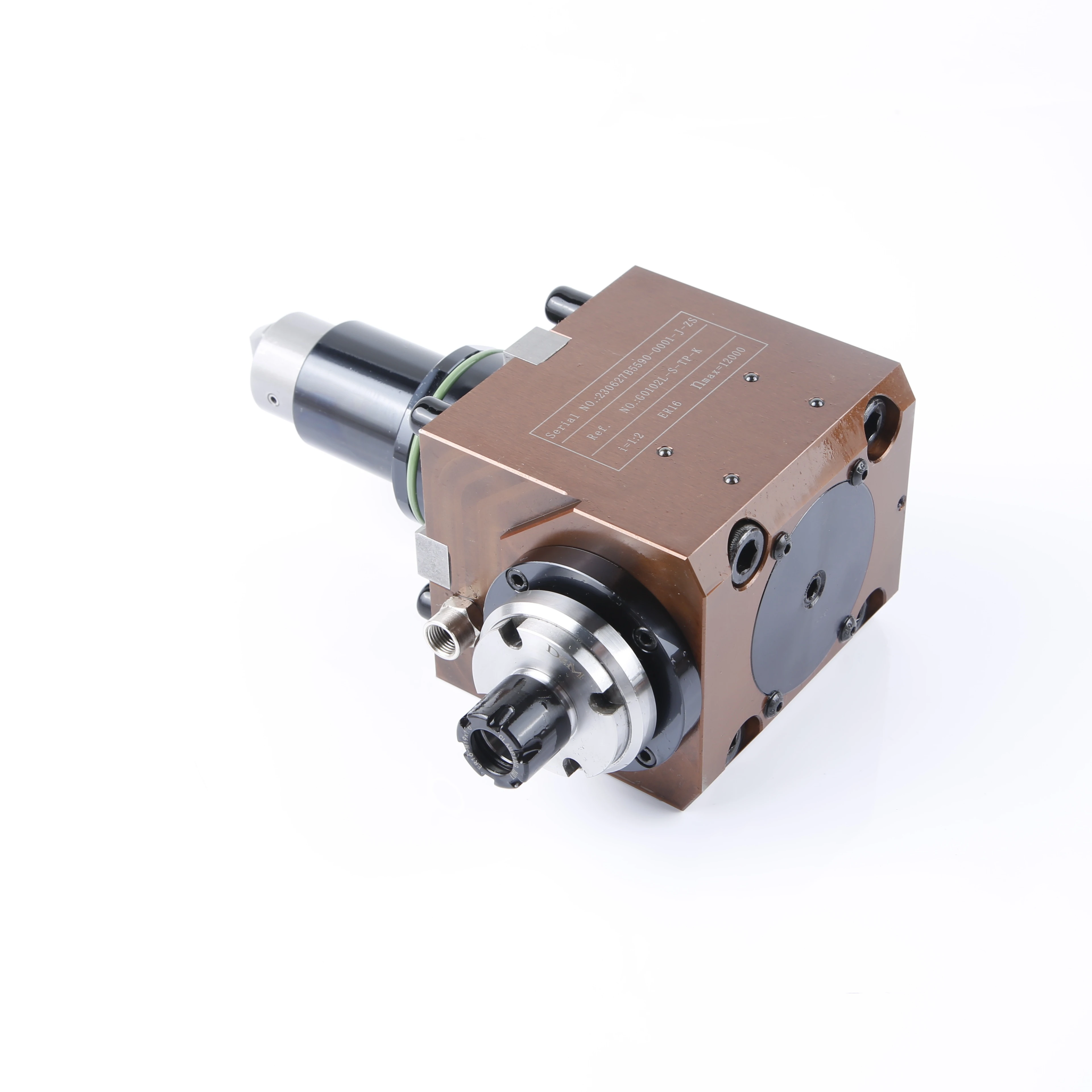 시리즈 90도 속도 증가 전력 선반 공작 기계 액세서리 도구 홀더에 대한 라이브 도구