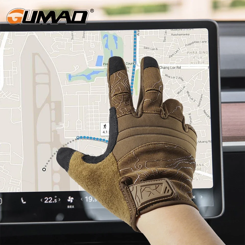 Tactical Gloves Touch Screen Full Finger Army Sports Gloves Climbing Hunting Hiking Riding Cycling Shooting Fitness Men Mittens 2