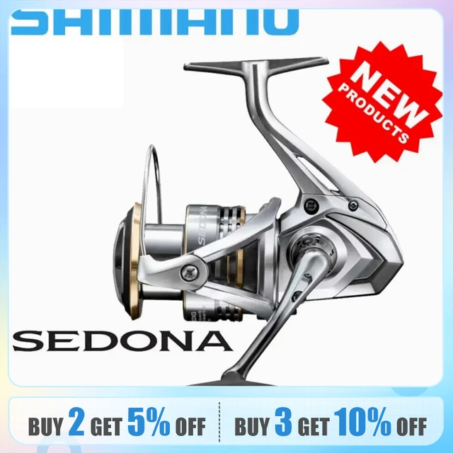 2023 SHIMANO SEDONA Spinning Fishing Reel HAGANE Gear Metal Spool