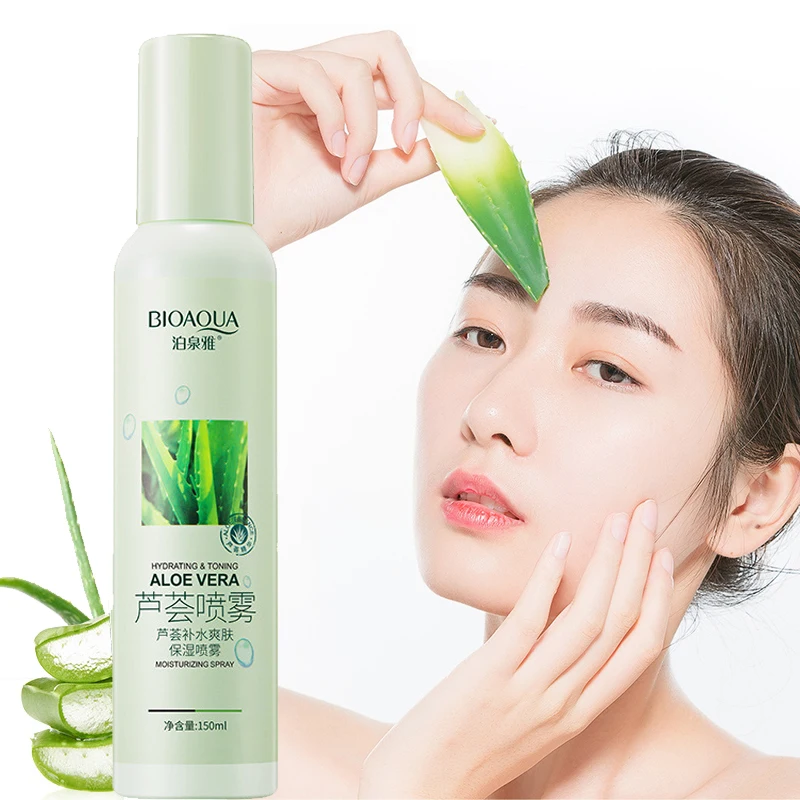 150ml Natural Aloe Facial Moisturizing Toner Spray Antired Sensitivity