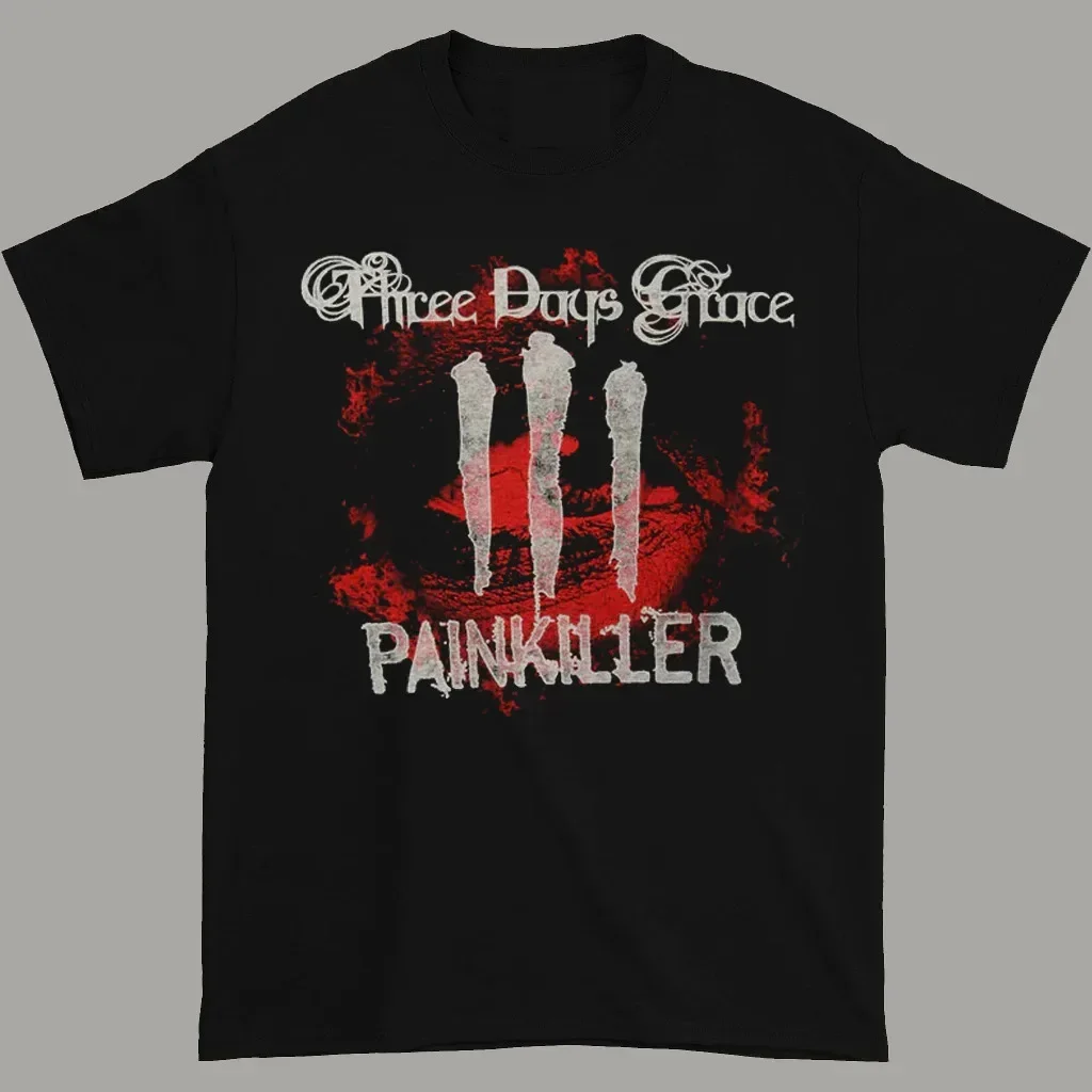 

THREE DAYS GRACE PAIN футболка с убийцей Новая Черная футболка CB535