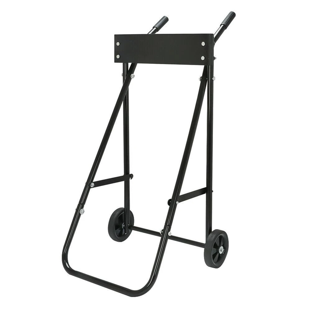 

Outboard Boat Motor Stand Heavy Duty Outboard Engine Carrier Cart Dolly Storage With 2 Wheels Engine Carrier Cart Dolly