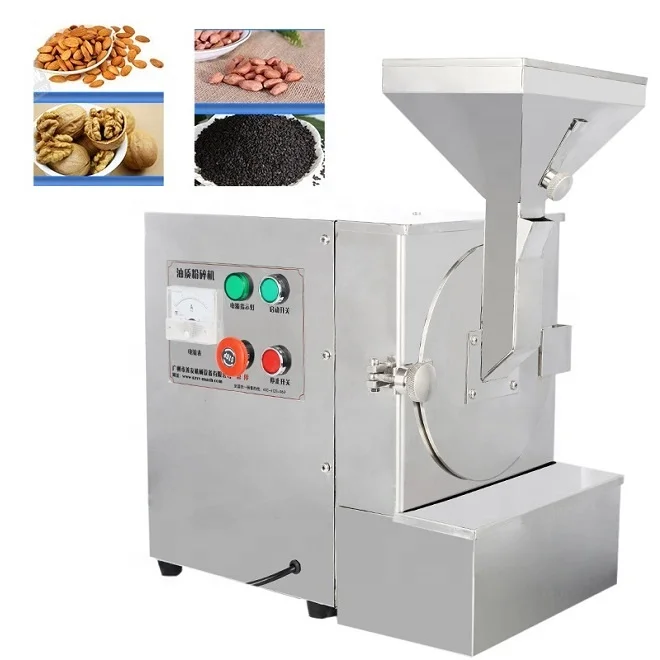 

Industrial Almond Cola Nut Peanut Pumpkin Walnut Sesame Flour Powder Mill Grinder Grinding Pulverizer Making Machine Commercial