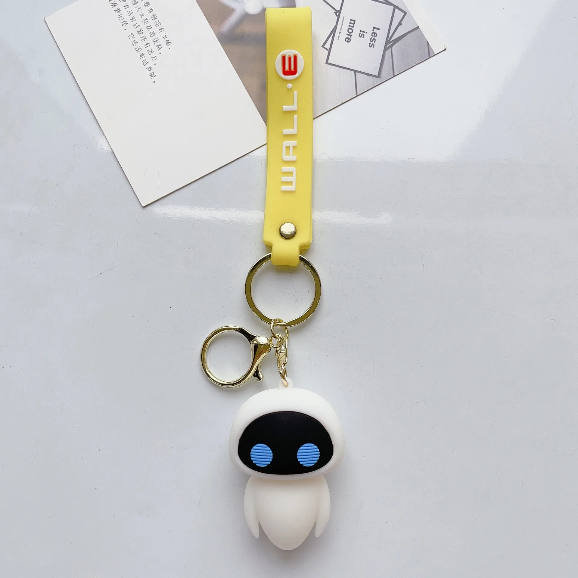 Cartoon Badge Cartoon Wall-E Eve Keychain Cute Robot Story Walle