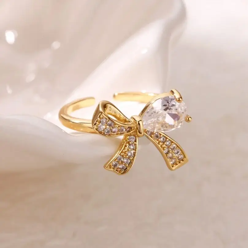 Zircon Rings Jewelry Anniversary