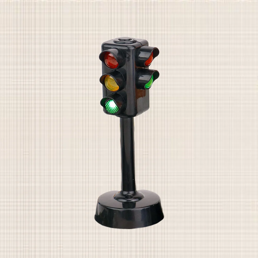 Role Play Traffic Lights Toys Childrens Lamp Signals Kids Living Crosswalk with Sound and Boy Baby