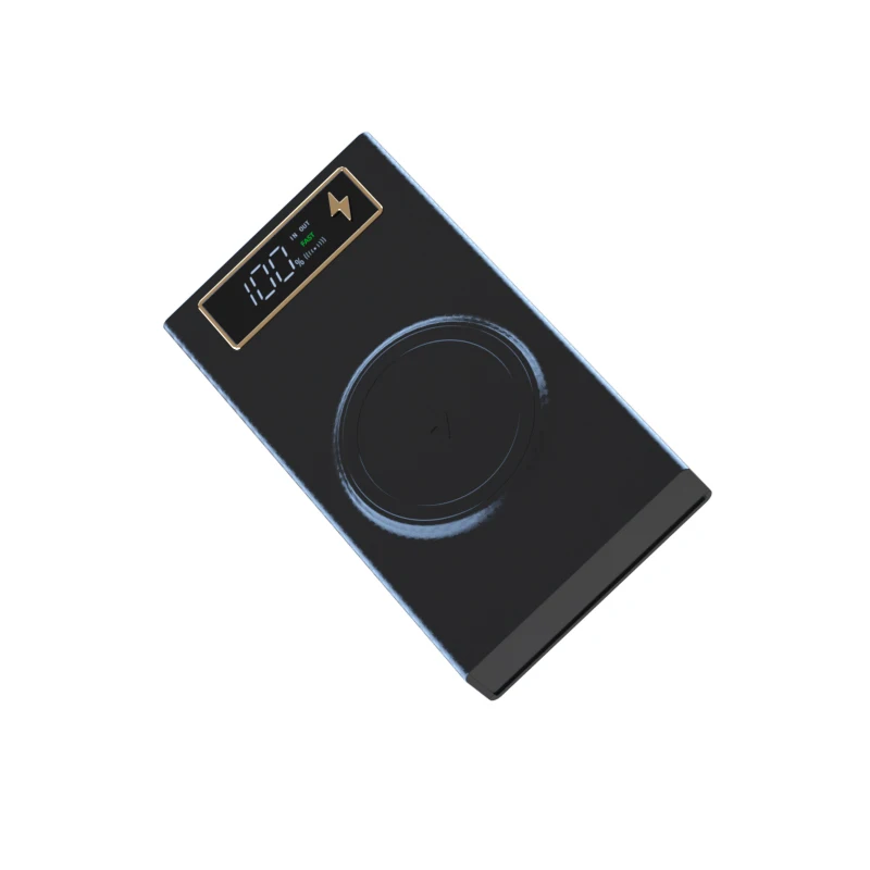 Power Bank Case 6* 18650 Wireless Fast Charge PD CX6 Smart Phone Charging Flashlight Dual USB DIY Battery Storage Boxes