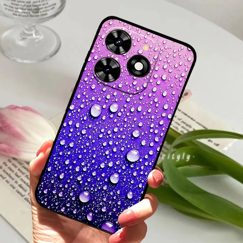 Shockproof Soft TPU Silicone Phone Cover with Cartoon Design
