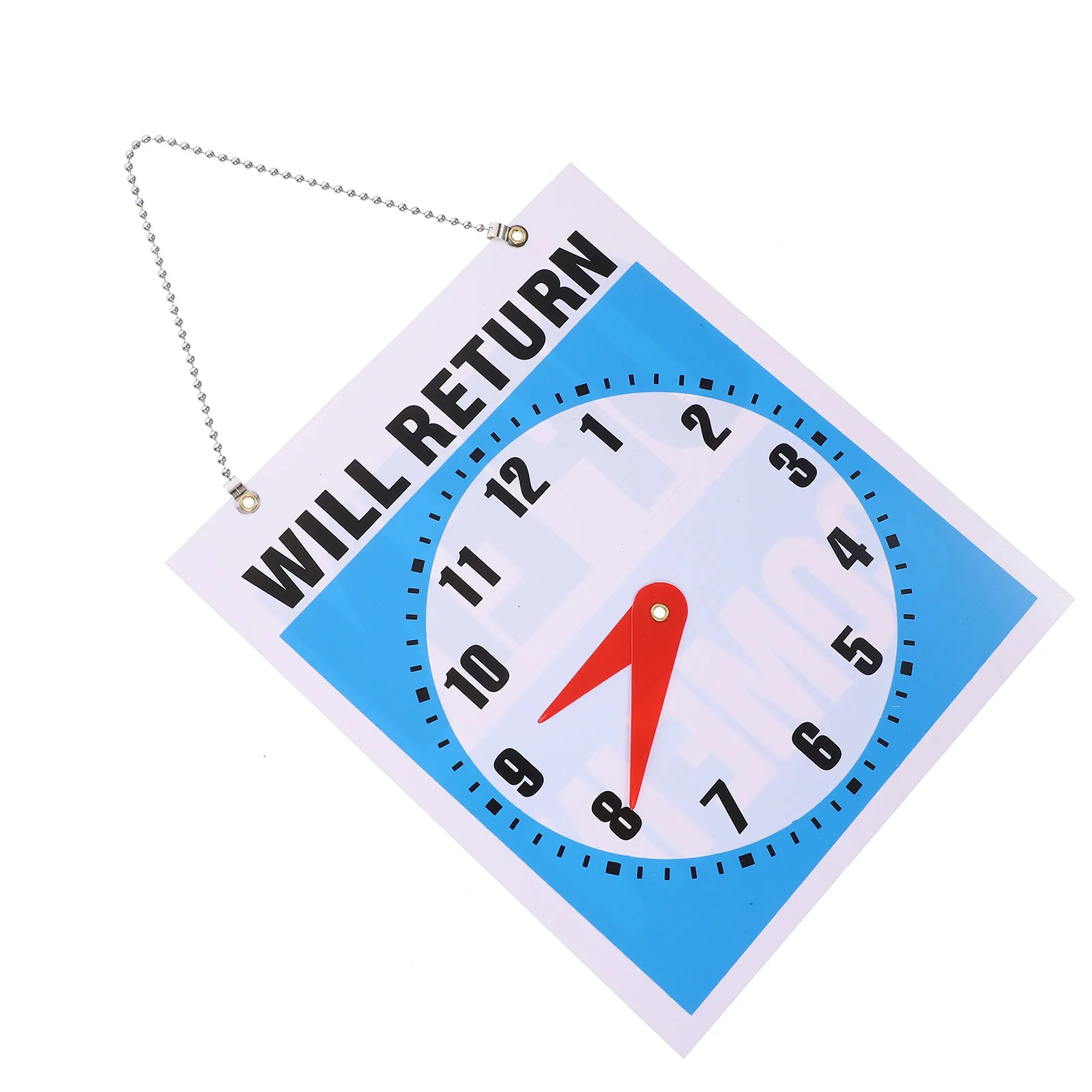 Pvc Material Business Sign Hanging nament Open Alphabet Store Clock Welcome Door Board Blackboard Presentation Supplies