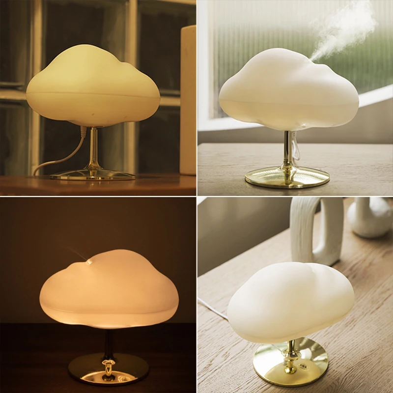 Kinscoter Cloud Aroma Essential Oil Diffuser 270ML USB Air Humidifier with LED Color Night Light for Aromatherapy Spa Home 2