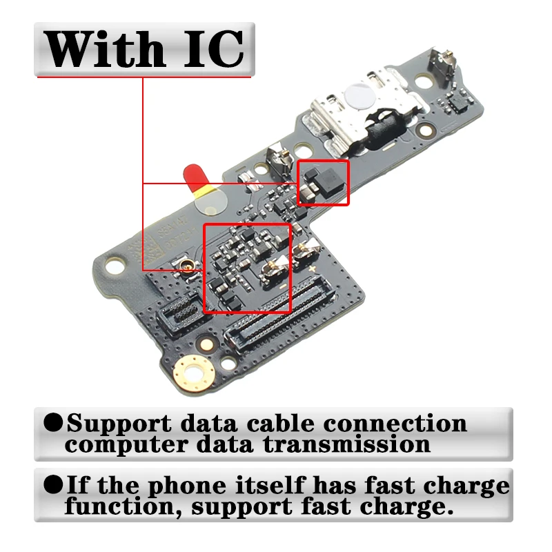 Charger Port Jack Dock Connector Flex Cable for Xiaomi Redmi Note 5 5A 5Plus 6 6A 7 7A 7S Pro Charging Board Module Usb Part