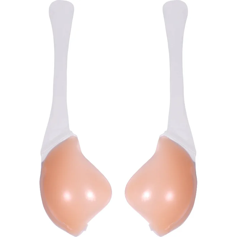 Pull Up To Gather Smooth Chest Apply Silicone Invisible Bra for Women Pull Up To Prevent External Expansion