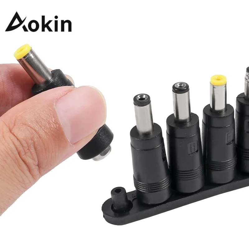 Power Adapter Plug 8/10/34PCS Lenovo Thinkpad Laptop Power Plug Jack Set 5.5mmx2.1mm DC AC