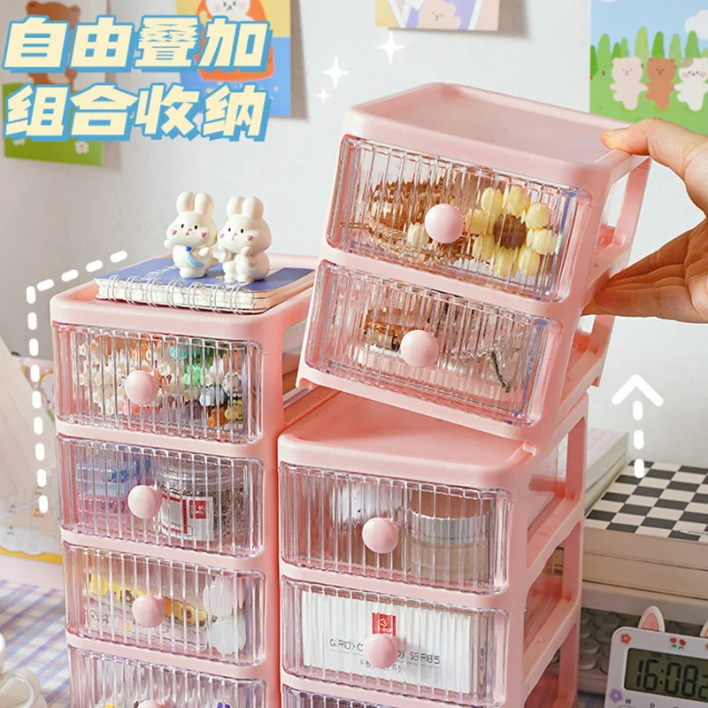 Multi drawer storage box, pen holder cabinet, office tape hair accessories 2