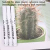 10/1pcs White Marker Pen Waterproof Oil Proof for Plastics Paper Signature Cardboard , Tires, Painting Metal Logistics, Factory 6