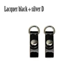 Lacquer black silver