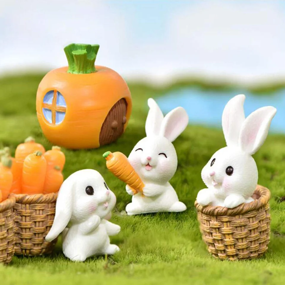 Oster-Kuchendekoration "Little Bunny" – Süßer Hasen-Tortenaufsatz Für Kinderpartys