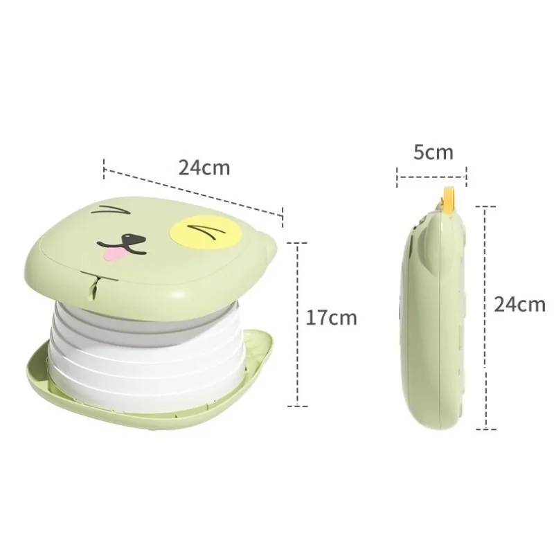 Portable Urinal Child Toilet Portable Baby Toilet Potty Training Seat Folding Car Travel for Boys Girls Outdoor Camping
