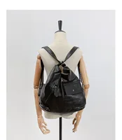 Miyagawa 2023 Spicy Girl Backpacks Vintage Soft Leather Large Capacity Multiple Backing Functions Adjustable Shoulder Tote Bag 2