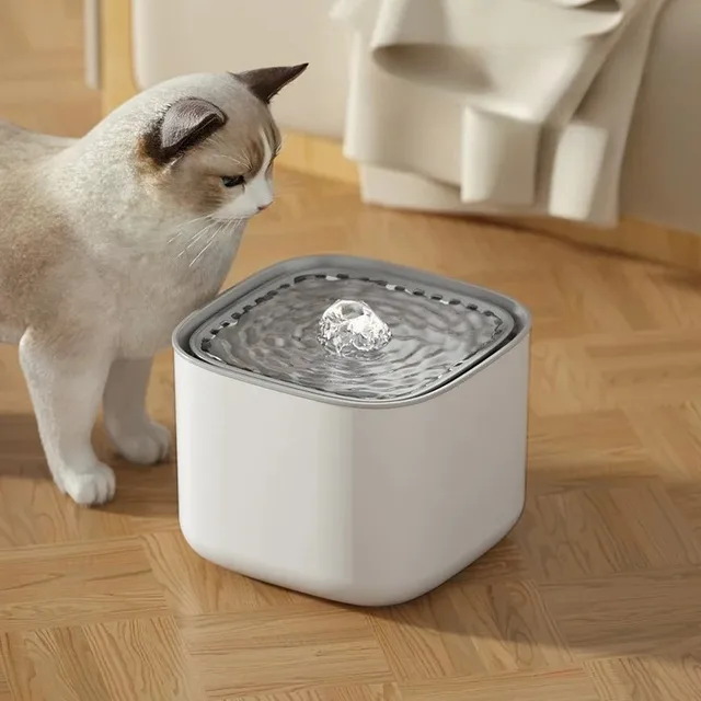 1Pcs Cat Water Fountain Automatic Circulation Filter Large Capacity Filtration USB Electric Silent Household Convenience