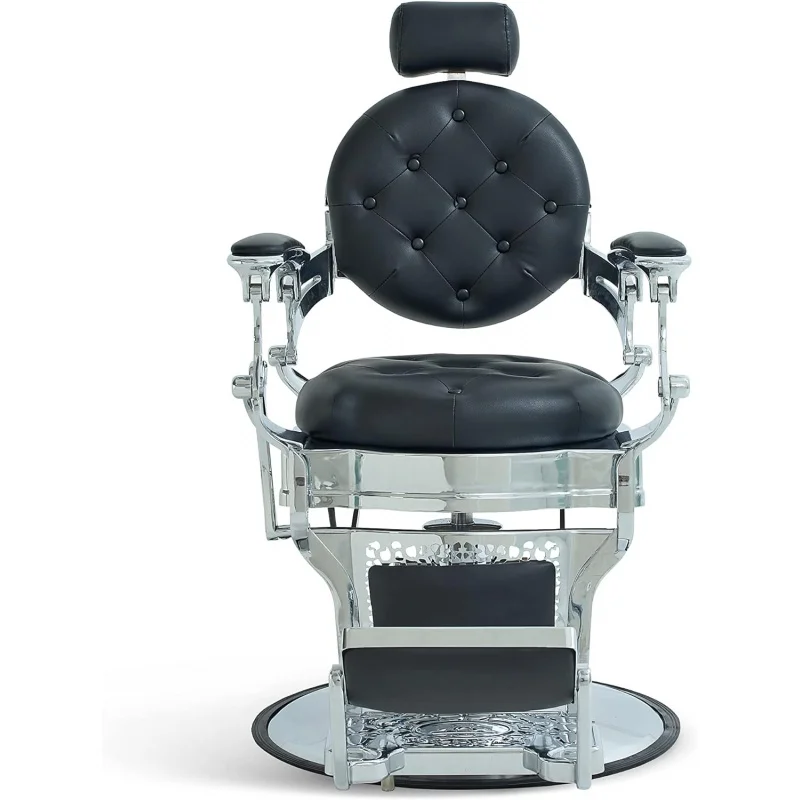 

Vintage Barber Chair for Hairdressers Heavy Tattoo Shampoo Beauty Salon Equipment