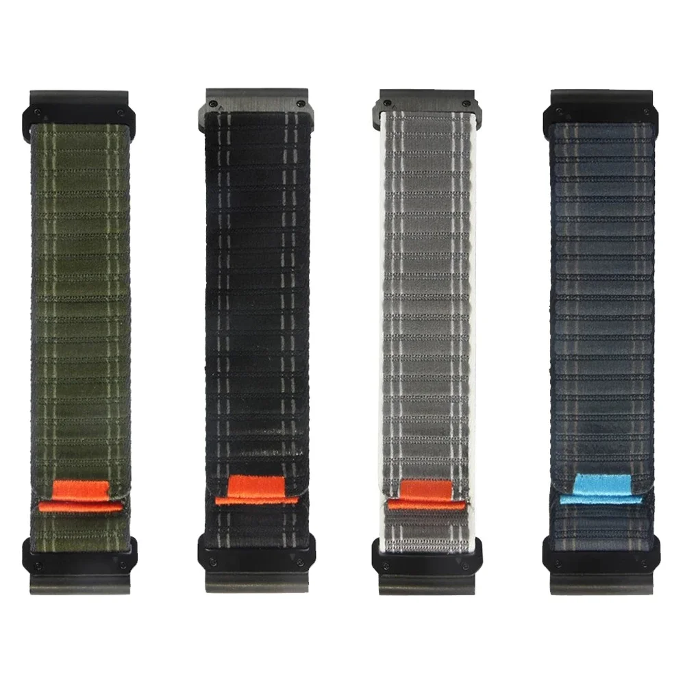 Nylon Loop QuickFit Sport Strap – Durable and Comfortable Bracelet, Adjustable 22mm/26mm Width