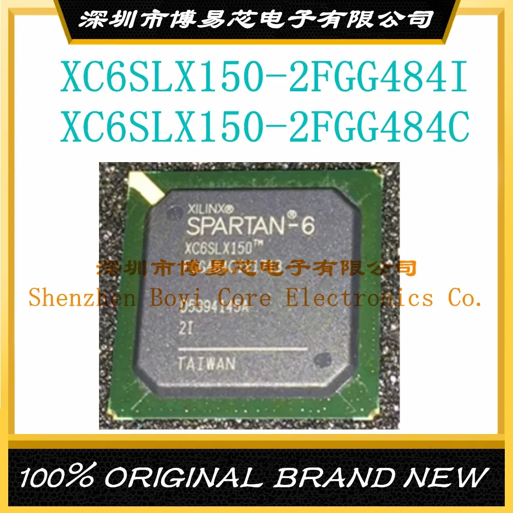 XC6SLX150-2FGG484I XC6SLX150-2FGG484C package BGA-484 New original genuine programmable main control processor IC chip new original nju7313al nju7313 dip28 audio processor chip