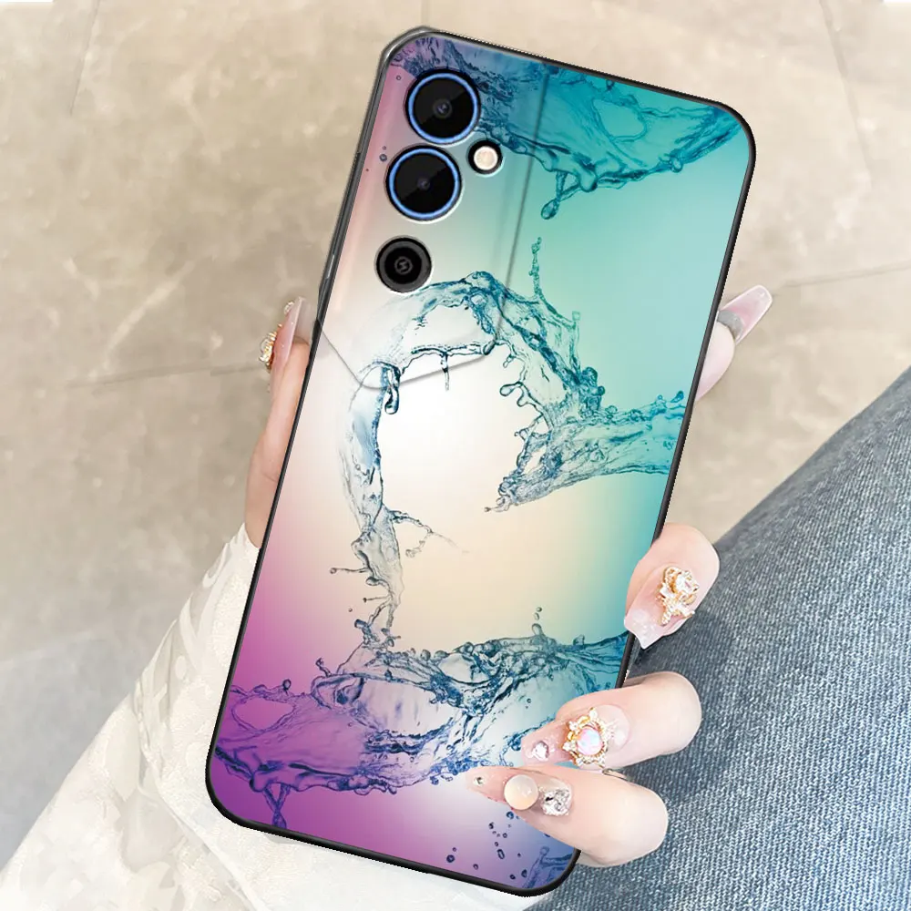 Marble Design Soft Silicone Phone Case, TPU Protective Bumper Cover