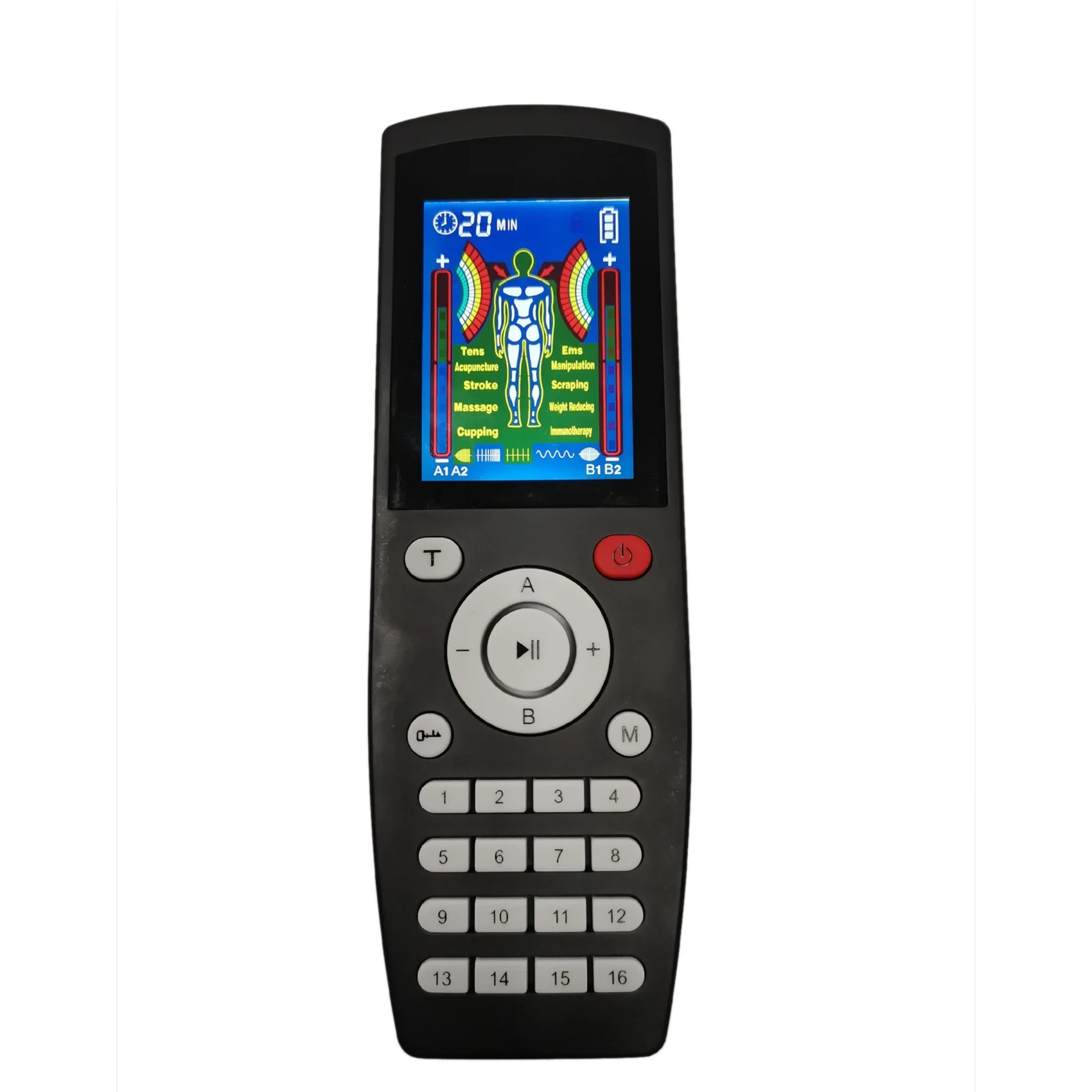 

16 режимов, устройство физиотерапии, импульсная терапия