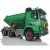 LESU 1/14 Hydraulic RC Dumper 3Axles 3-Way Radio Battery for Painted Finished Remoted Tipper 2Speed Model Toys for Boy THZH1330 6