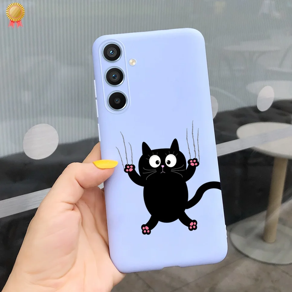 For Samsung Galaxy A24 A 24 4G Case 3D Cute Shockproof Silicone Cartoon Back Cover For Samsung A24 SM-A246M A2 4 5G Funda