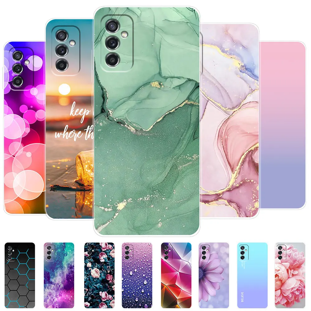 Per Samsung Galaxy M52 Custodia 5G Cover Posteriore Morbida In Silicone Trasparente Per Samsung Galaxy M52 5G Coque Per Galaxy M52 M 52 5G Fundas