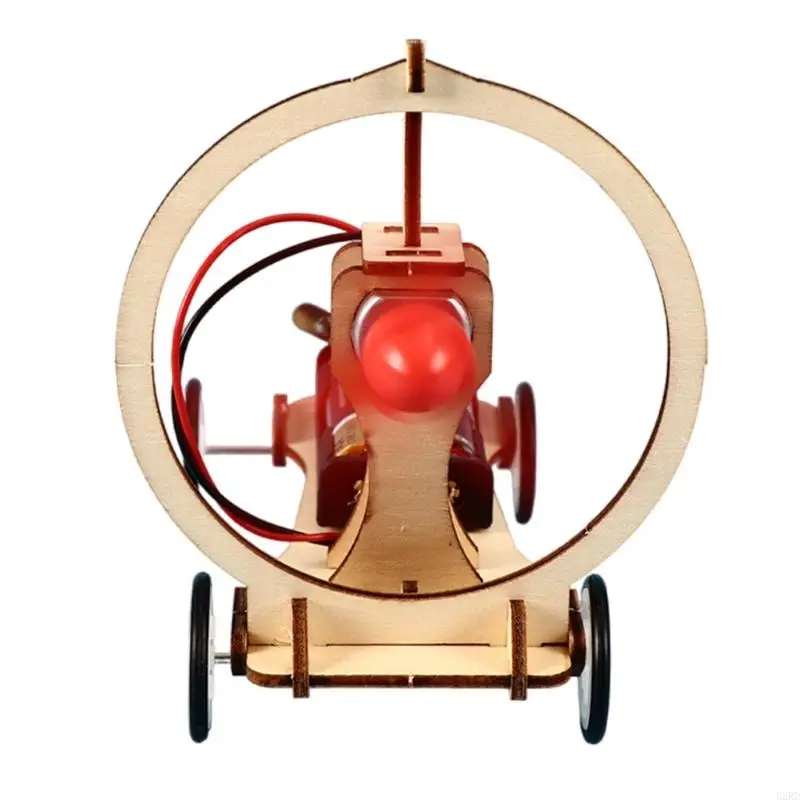 B2RD Electric Wind Car Model Physical Experiments Technology Toy Physics Learning Science Educational Set Assemble Model Toy