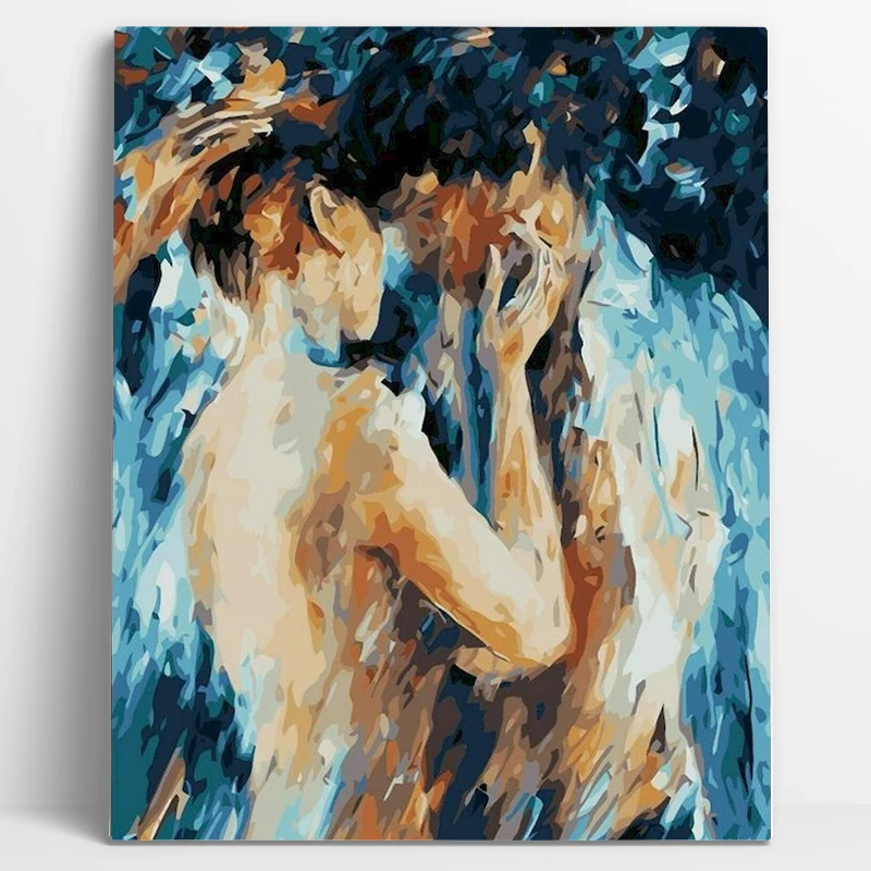 

RUOPOTY Painting By Number Adults One Piece Action Figure Privacy Diy Crafts Oil Art Aesthetic Room Decor