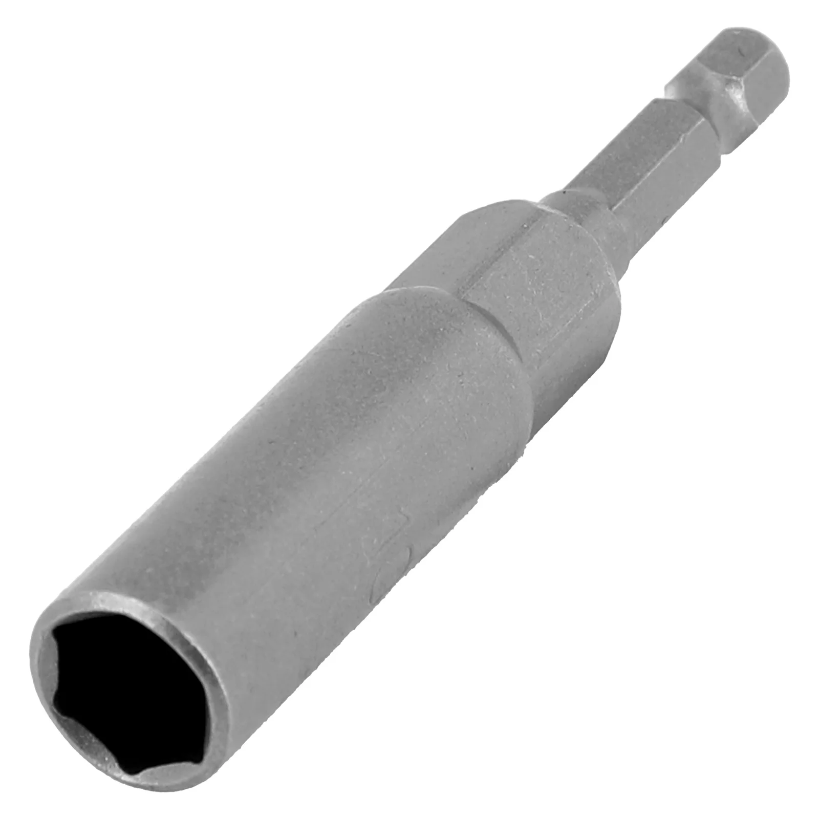 1pc 80mm Länge 1/4 zoll Hex Hex Steckdosen 5,5-19mm Stick Magne Buchse Auswirkungen Mutter bolzen Bohrer Bits Bohrmaschine Schraubendreher Hülse – Detail 5