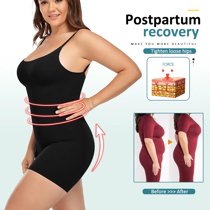 Bodysuit Shapewear Women Full Body Shaper Tummy Control Slimming Sheath Butt Lifter Push Up Thigh Slimmer Abdomen Shapers Corset