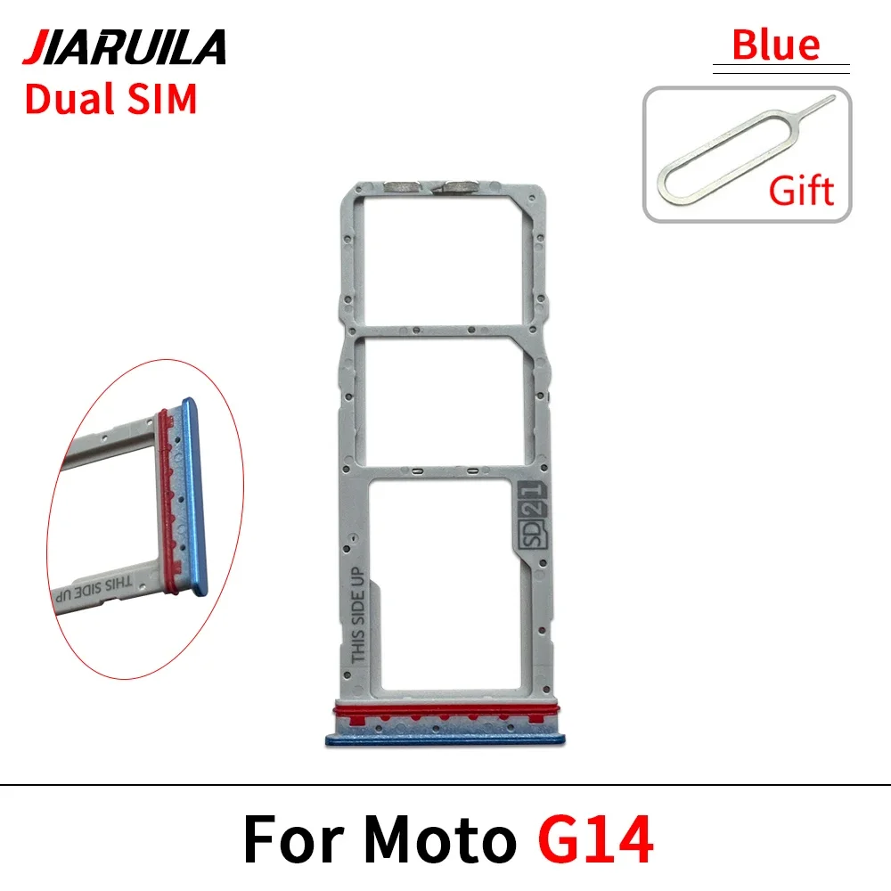 Moto G14 G54 G73 G84 마이크로 나노 SIM 카드 홀더 트레이 슬롯 홀더 어댑터 소켓 교체 부품