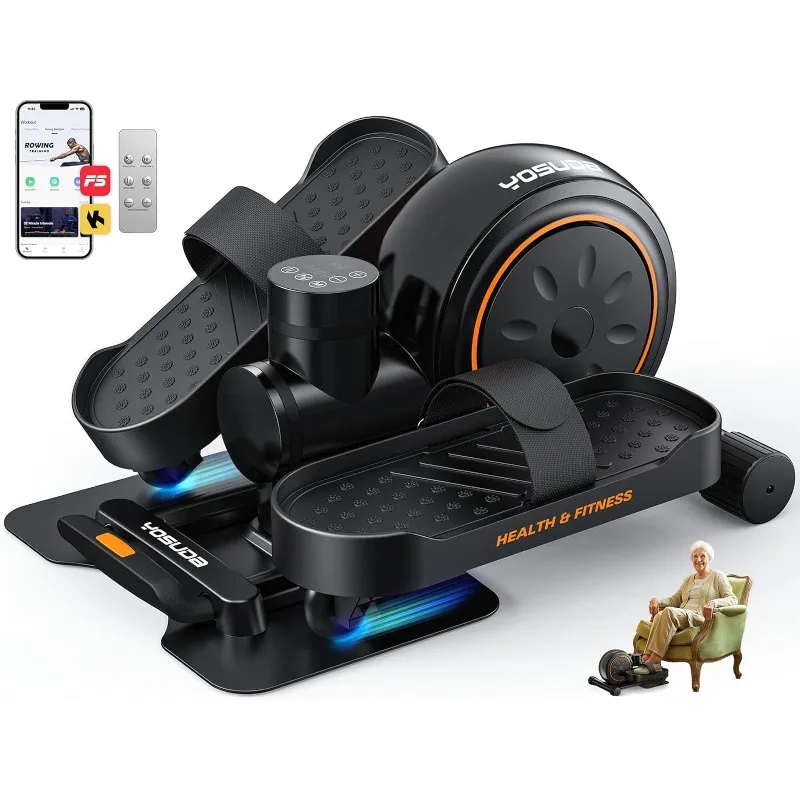 

YOSUDA PRO Under Desk Elliptical, Ellipse Leg Exerciser with Non-Slip Foot Straps