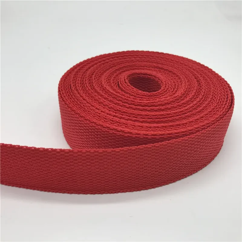 PP 리본 벨트 가방, 나일론 웨빙 리본, 배낭 스트랩 재봉 가방, 벨트 액세서리, 30mm