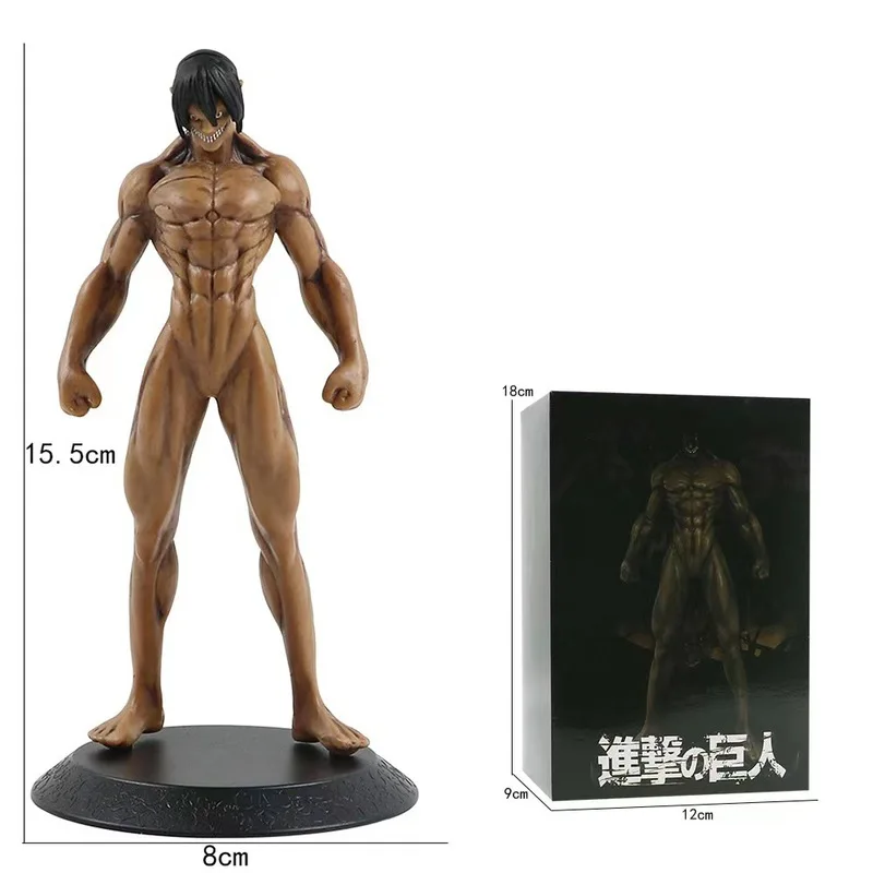 Colossus Eren Jaeger Articulated Action Figure - Collectible Desktop Decor and Gift