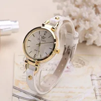 Vintage Ultra-thin Leather Strap Women Quartz Watch Fashion Ladies Wristwatches Clock Gift Reloj Mujer 6