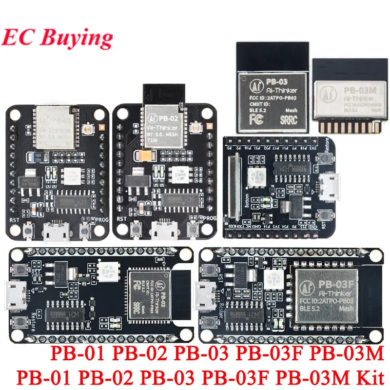 PB-03 PB-03M PB-03F PB-01 PB-02 BLE 5.2 Low Power PB-03M-Kit PB-03F-Kit PB-03 Kit Entwicklungsplatinenmodul PCB Onboard-Antenne