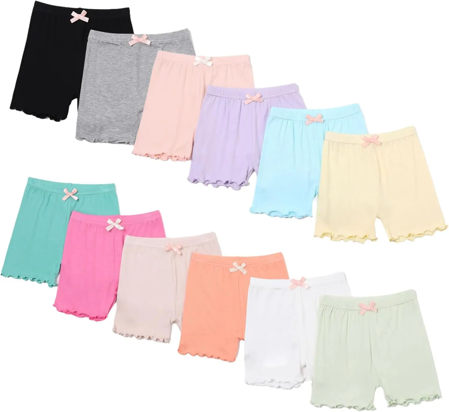 Girls Bike Shorts for Girls Toddler Cartwheel Shorts Kids Under Dress Shorts Safety Summer