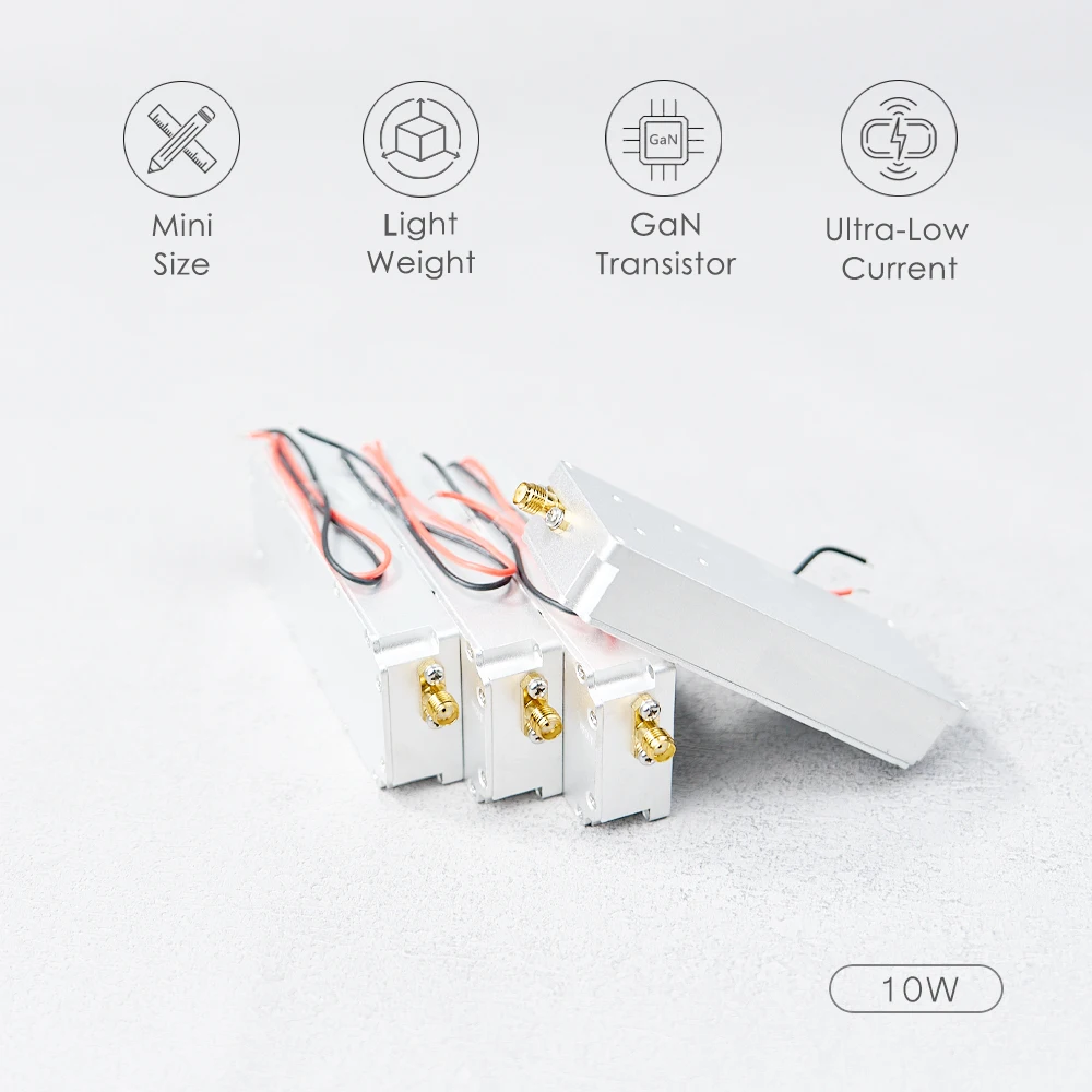 10W Low Altitude Defense RF Modules Power Amplifiers 120-200MHZ300-400MHZ200-300MHZ1.2G1.5G2.4G5G3250-3350MHZ 2.2G