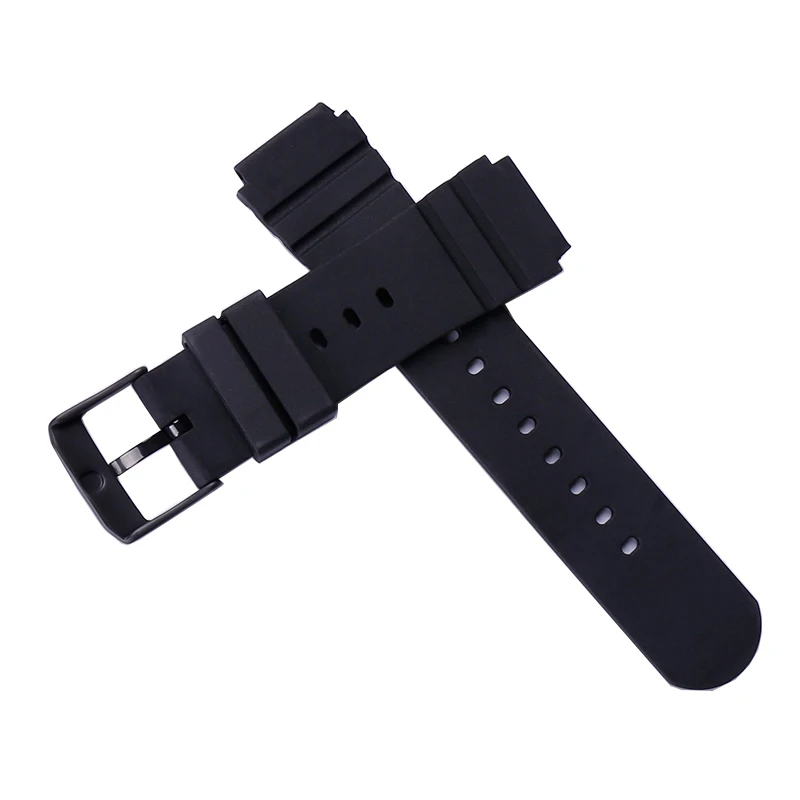 Watch Accessories Rubber Military Watch Men's & Women's Sports Waterproof Silica gel Strap for Luminox 0200 3901 7050 3001 21mm