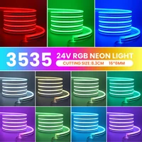 WIFI Bluetooth RGB Neon LED Strip 5m 10m 20m 30m Light 24V 24key 44key Remote Control EU US UK AU Power Kit 60LED/m Waterproof - Image 6