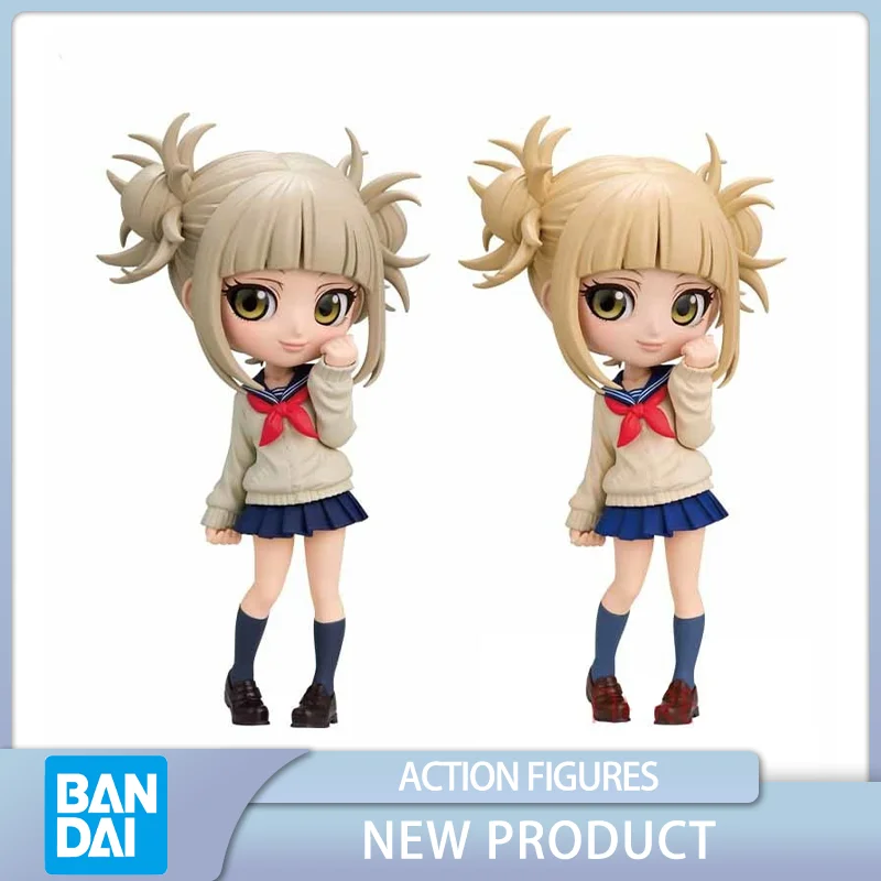 

Genuine Bandai My Hero Academia Anime Himiko Toga Qposket Action Figure Model Collectible Ornaments Toys Children Birthday Gift